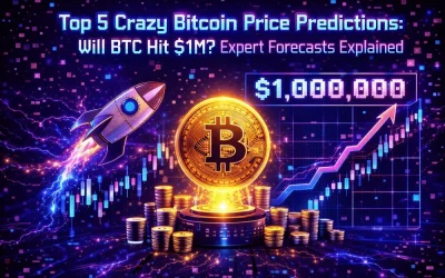 Top 5 Crazy Bitcoin Price Predictions 2026: Will BTC Hit $1M?