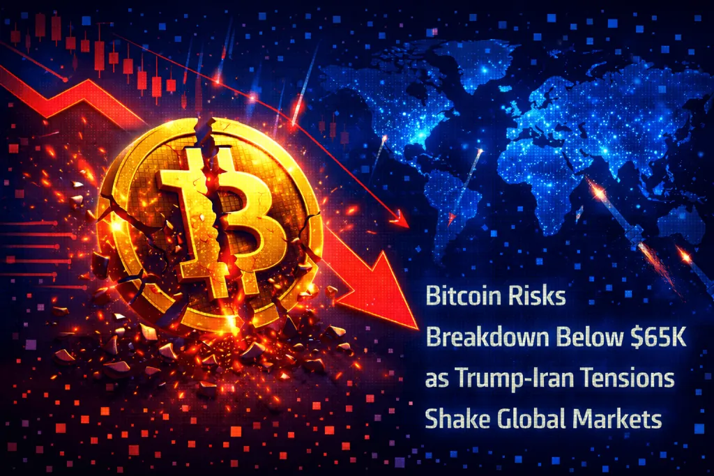 Current image: Bitcoin Risks Breakdown Below $65K as Trump-Iran Tensions Shake Global Markets