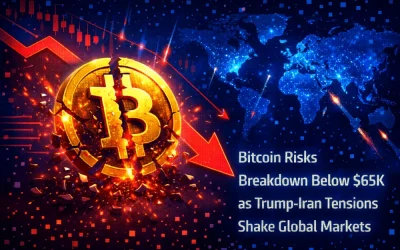 Bitcoin Risks Breakdown Below $65K Amid Trump-Iran Tensions