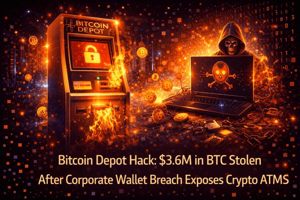 Current image: Bitcoin Depot Hack: $3.6M in BTC Stolen After Corporate Wallet Breach Exposes Crypto ATM Risks