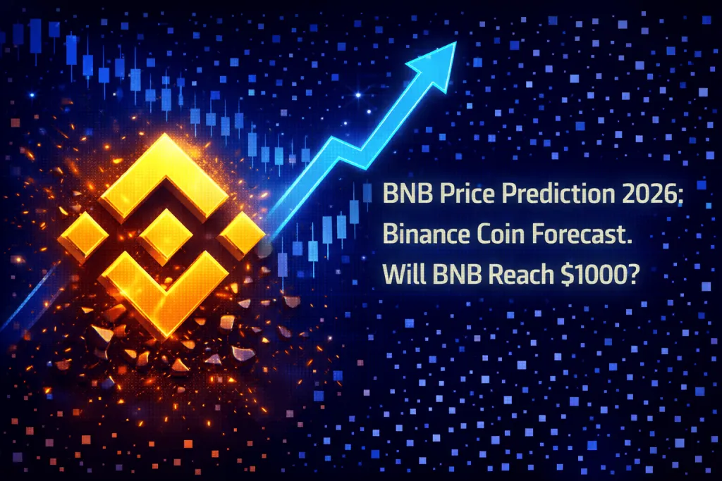 Current image: BNB Price Prediction 2026: Binance Coin Forecast. Will BNB Reach $1000?