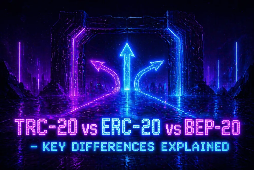TRC-20 vs ERC-20 vs BEP-20 – Key Differences Explained