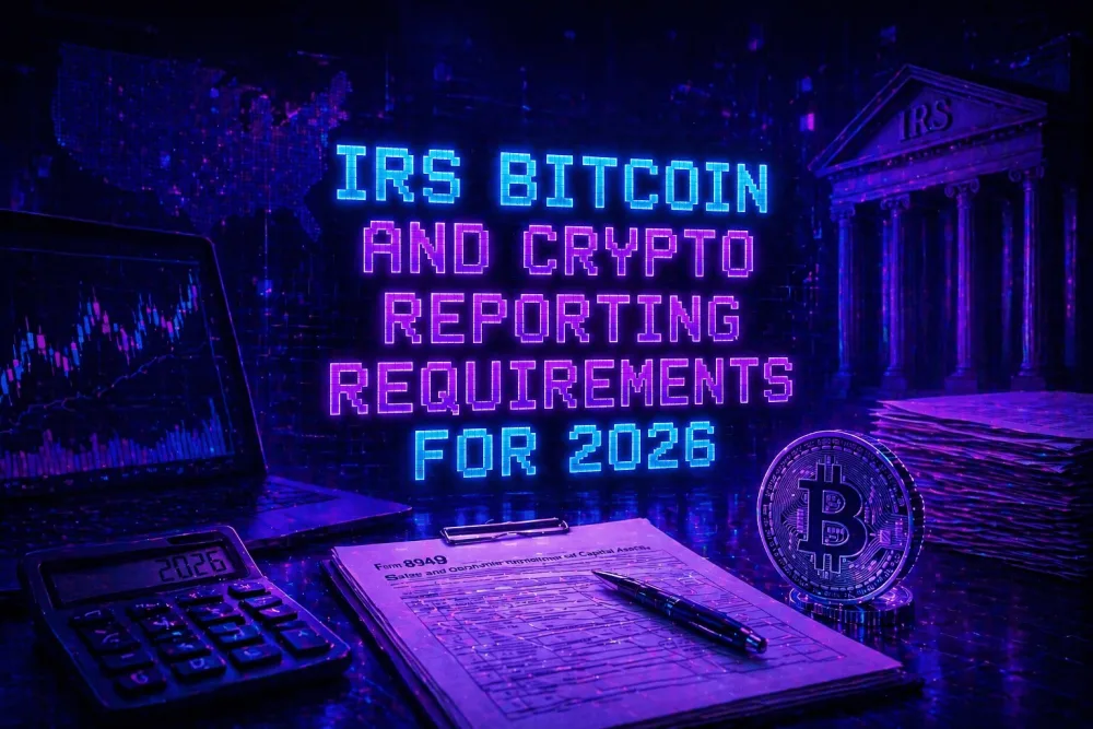 IRS Bitcoin and Crypto Reporting Requirements for 2026