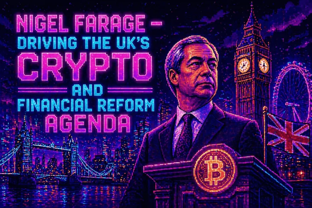 Nigel Farage – Driving the UK’s Crypto and Financial Reform Agenda