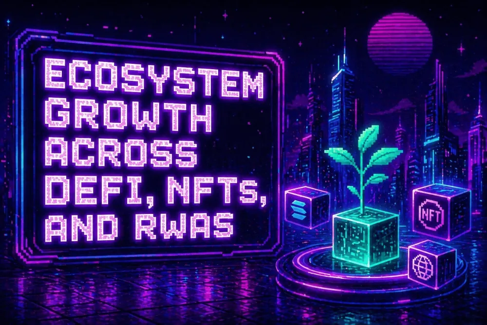 Ecosystem Growth Across DeFi, NFTs, and RWAs