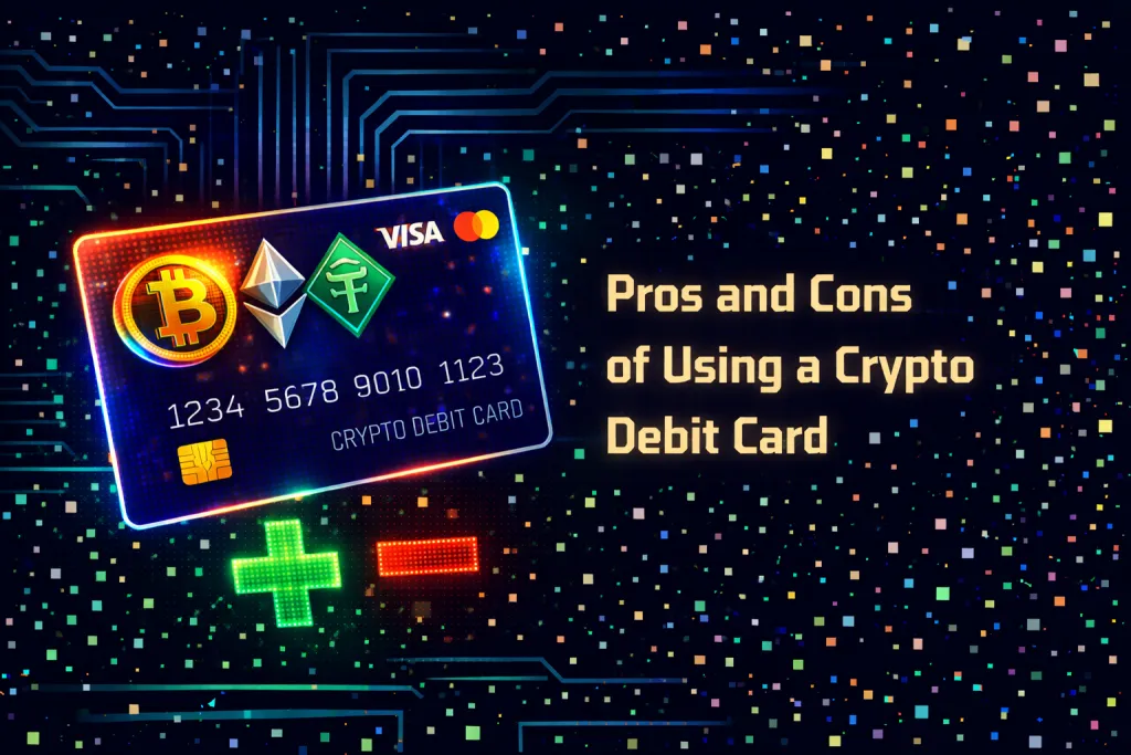 Current image: Pros and Cons of Using a Crypto Debit Card