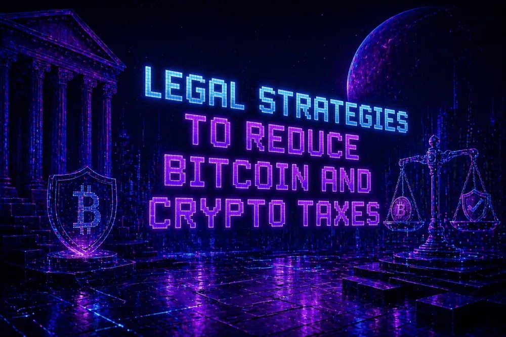 Legal Strategies to Reduce Bitcoin and Crypto Taxes