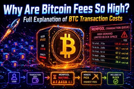 Why Are Bitcoin Fees So High? Full Explanation of BTC Transaction Costs