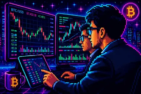 Crypto Trading Volume Falls to Lowest Level Since 2023
