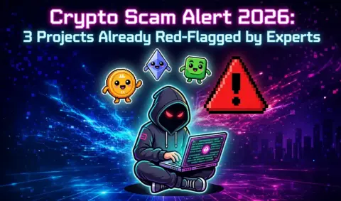 Crypto Scam Alert 2026: 3 Projects Already Red-Flagged by Experts