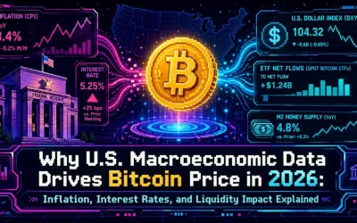 Why U.S. Macroeconomic Data Drives Bitcoin Price in 2026: Inflation, Interest Rates, and Liquidity Impact Explained