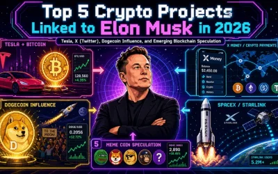 Top 5 Crypto Projects Linked to Elon Musk in 2026: Tesla, X, Dogecoin Influence, and Emerging Blockchain Speculation