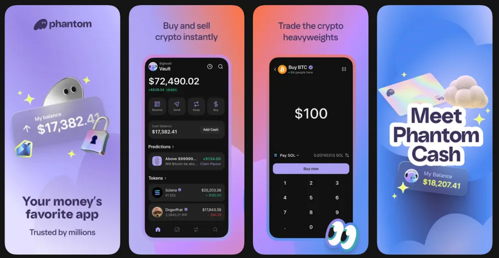 Phantom mobile app