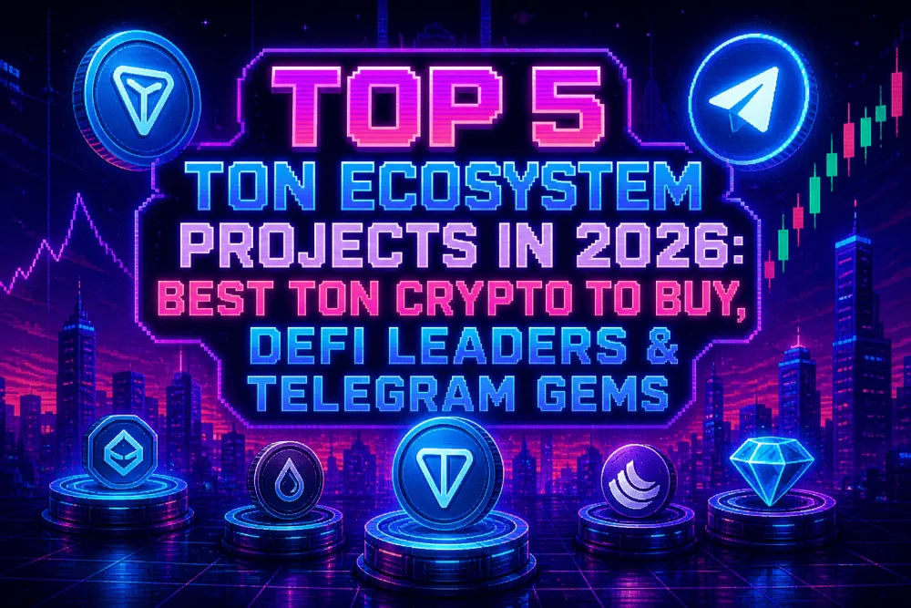 Top 5 TON Ecosystem Projects in 2026: Best TON Crypto to Buy, DeFi Leaders & Telegram Gems
