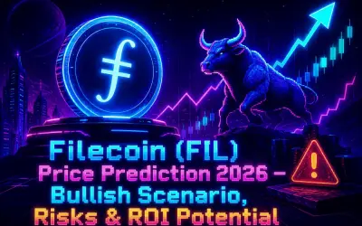 Filecoin (FIL) Price Prediction 2026 – Bullish Scenario, Risks & ROI Potential