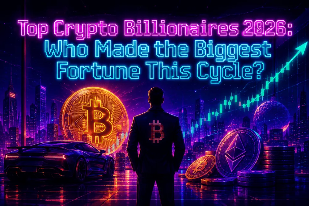 Top Crypto Billionaires 2026: Who Made the Biggest Fortune This Cycle?