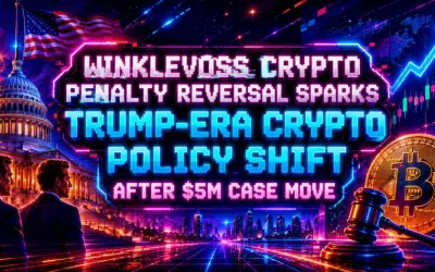 Winklevoss Crypto Penalty Reversal Sparks Trump-Era Crypto Policy Shift After $5M Case Move