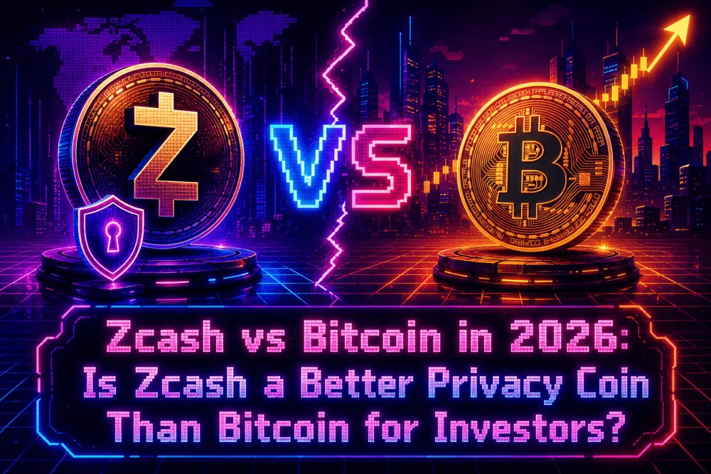 Zcash vs Bitcoin in 2026: Is Zcash a Better Privacy Coin Than Bitcoin for Investors?