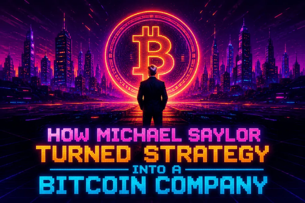 How Michael Saylor Turned Strategy Into a Bitcoin Company