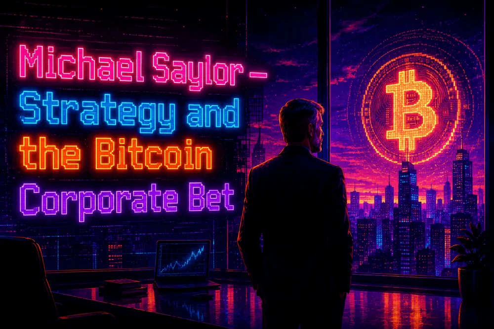 Michael Saylor — Strategy and the Bitcoin Corporate Bet