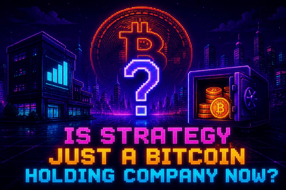 Is Strategy Just a Bitcoin Holding Company Now?