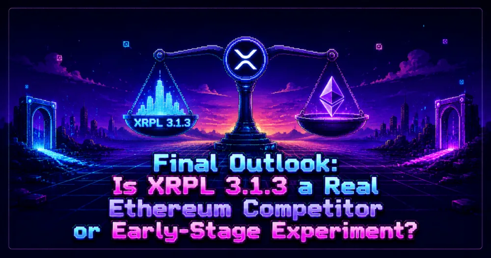 Final Outlook: Is XRPL 3.1.3 a Real Ethereum Competitor or Early-Stage Experiment?