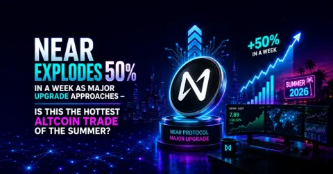 NEAR Explodes 50% in a Week as Major Upgrade Approaches — Is This the Hottest Altcoin Trade of the Summer?