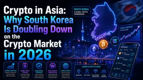 Crypto in Asia: Why South Korea Is Doubling Down on the Crypto Market in 2026