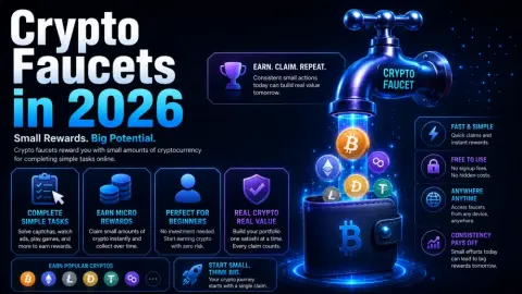What Is a Crypto Faucet? How Free Bitcoin and Crypto Rewards Work in 2026