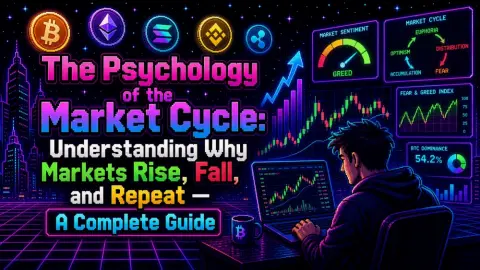 The Psychology of the Crypto Market Cycle: Understanding Why Markets Rise, Fall, and Repeat — A Complete Guide