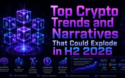 Top Crypto Trends and Narratives That Could Explode in H2 2026