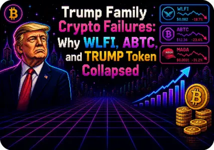 Trump Family Crypto Failures: Why WLFI, ABTC, and TRUMP Token Collapsed