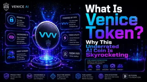 What Is Venice Token? Why This Underrated AI Coin Is Skyrocketing
