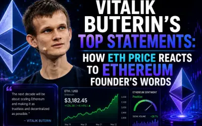 Vitalik Buterin’s Top Statements: How ETH Price Reacts to Ethereum Founder’s Words