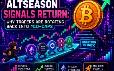 Altseason Signals Return: Why Traders Are Rotating Back Into Mid-Caps