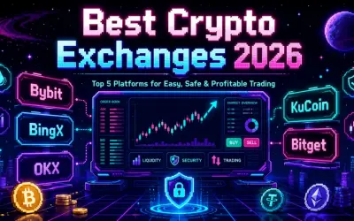 Best Crypto Exchanges 2026: Top 5 Platforms for Easy, Safe & Profitable Trading