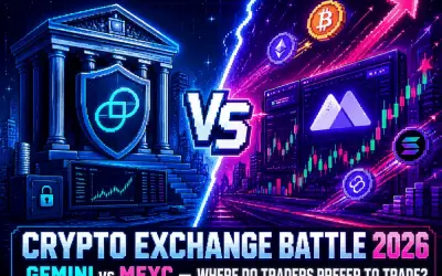 Crypto Exchange Battle 2026: Gemini vs MEXC — Where Do Traders Prefer to Trade?