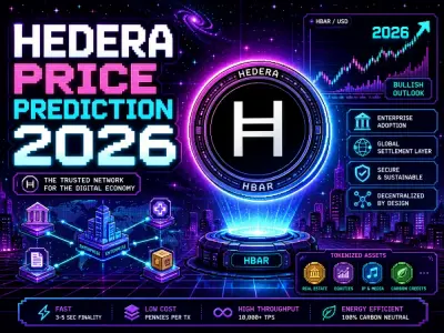 Hedera Price Prediction 2026: Institutional Adoption, Valuation Model & Long-Term HBAR Forecast