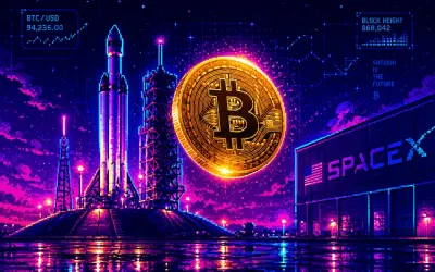 SpaceX Bitcoin Reserves Quietly Doubled as it Heads for IPO