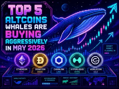 Top 5 Altcoins Whales Are Buying Aggressively in May 2026