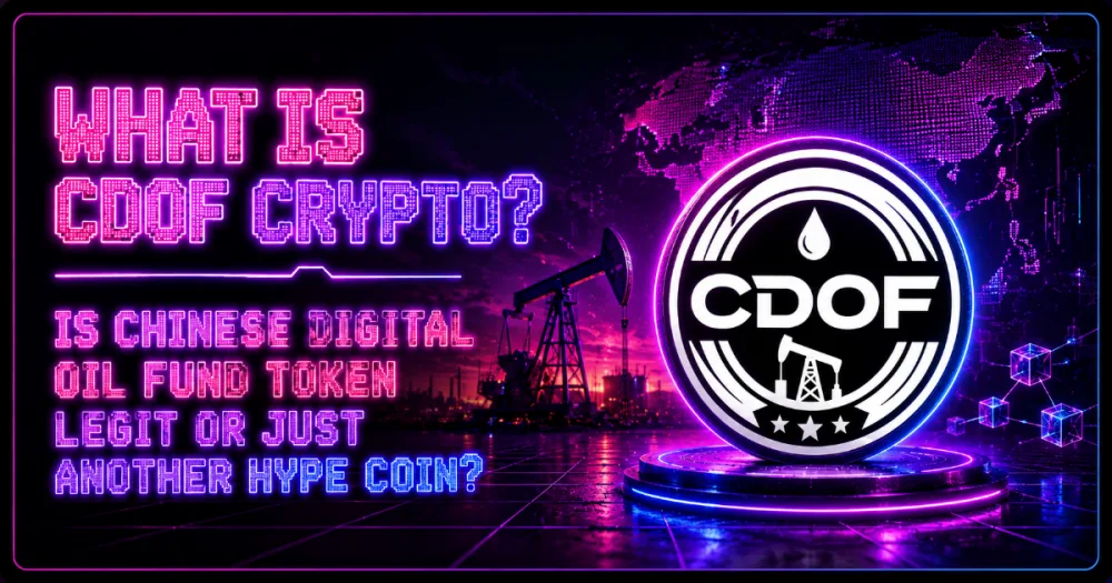What Is CDOF Crypto? Is Chinese Digital Oil Fund Token Legit or Just Another Hype Coin?