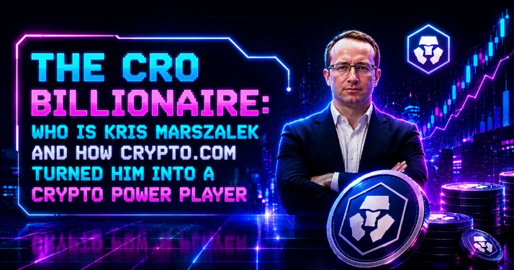 The CRO Billionaire: Who Is Kris Marszalek and How Crypto.com Turned Him Into a Crypto Power Player