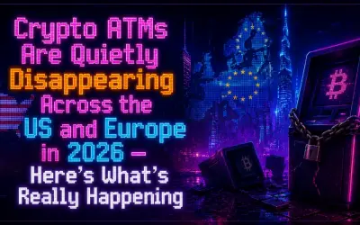 Crypto ATMs Are Quietly Disappearing Across the US and Europe in 2026 — Here’s What’s Really Happening