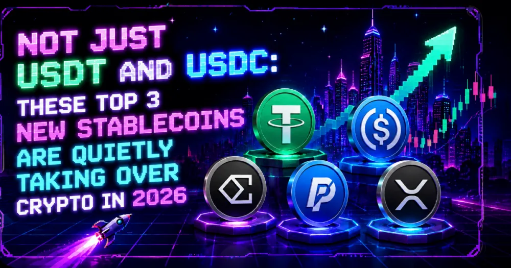 Not Just USDT and USDC: These Top 3 New Stablecoins Are Quietly Taking Over Crypto in 2026