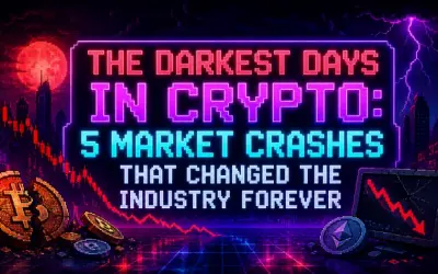 The Darkest Days in Crypto History: 5 Market Crashes That Changed the Industry Forever
