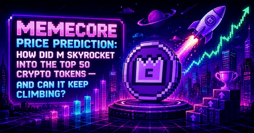MemeCore Price Prediction: How Did M Skyrocket Into the Top 50 Crypto Tokens — and Can It Keep Climbing?