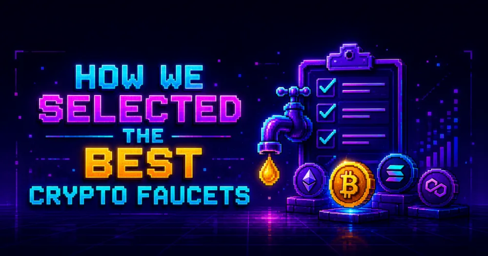How We Selected the Best Crypto Faucets