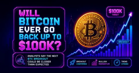 Will Bitcoin Price Ever Go Back Up To $100K? Analysts Say The Next BTC Breakout Could Be Closer Than Expected