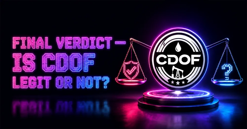 Final Verdict — Is CDOF Legit or Not?