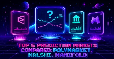 Top 5 Prediction Markets Compared: Polymarket, Kalshi, Manifold